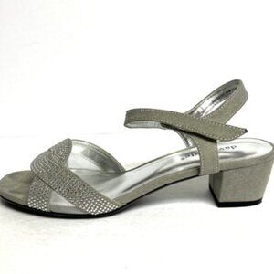 David Tate Womens Rain Sandal Silver Size 9.5 M